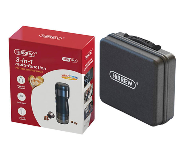 HiBrew Przenośny ekspres do kawy 3w1 z etui 80W H4A-premium - 1120766 - zdjęcie 3